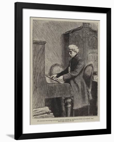 By Celia's Arbour-Charles Green-Framed Giclee Print