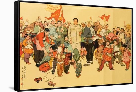 By Chairman Mao's Side, December 1961-null-Framed Stretched Canvas