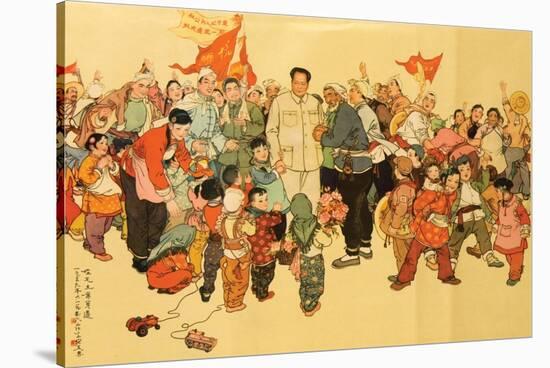 By Chairman Mao's Side, December 1961-null-Stretched Canvas