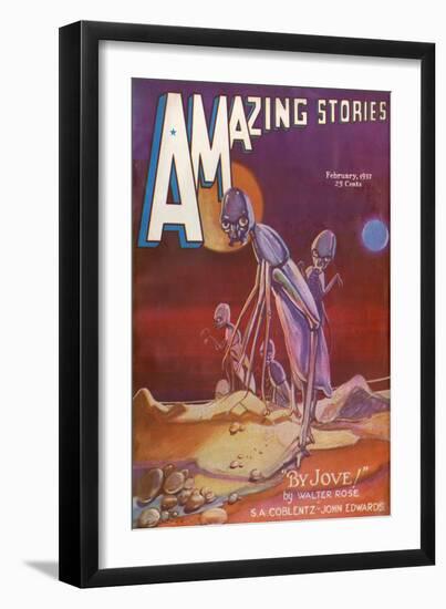 By Jove!', Alien Entity-Leo Morey-Framed Art Print