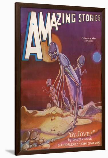 By Jove!', Alien Entity-Leo Morey-Framed Art Print