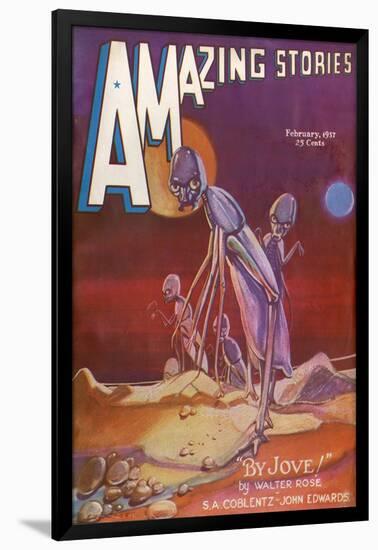 By Jove!', Alien Entity-Leo Morey-Framed Art Print