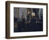 By Lamplight, 1890-Kitty Lange Kielland-Framed Giclee Print