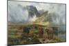 By Loch Treachlan, Glencoe, Morning Mists, 1907-Louis Bosworth Hurt-Mounted Giclee Print