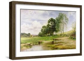 By Mead and Stream, 1893-Benjamin Williams Leader-Framed Giclee Print