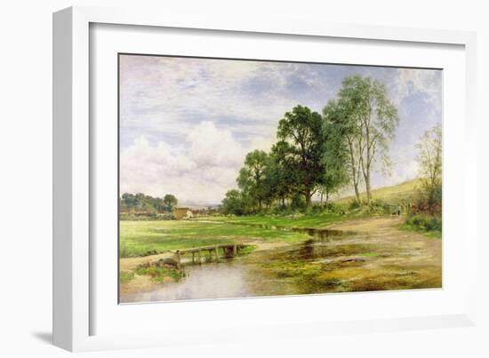 By Mead and Stream, 1893-Benjamin Williams Leader-Framed Giclee Print