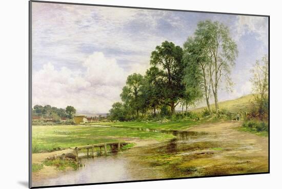 By Mead and Stream, 1893-Benjamin Williams Leader-Mounted Giclee Print