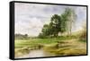 By Mead and Stream, 1893-Benjamin Williams Leader-Framed Stretched Canvas