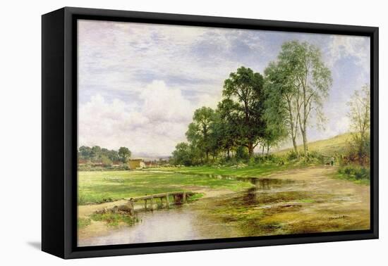 By Mead and Stream, 1893-Benjamin Williams Leader-Framed Stretched Canvas