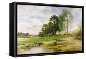 By Mead and Stream, 1893-Benjamin Williams Leader-Framed Stretched Canvas