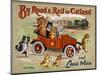 By Road and Rail in Catland, 20Th-Louis Wain-Mounted Giclee Print