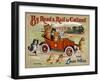 By Road and Rail in Catland, 20Th-Louis Wain-Framed Giclee Print