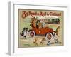 By Road and Rail in Catland, 20Th-Louis Wain-Framed Giclee Print