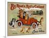 By Road and Rail in Catland, 20Th-Louis Wain-Framed Giclee Print