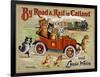 By Road and Rail in Catland, 20Th-Louis Wain-Framed Giclee Print