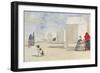 By the Bathing Machines, 1866-Eugène Boudin-Framed Giclee Print