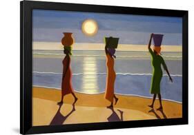 By the Beach, 2007-Tilly Willis-Framed Giclee Print