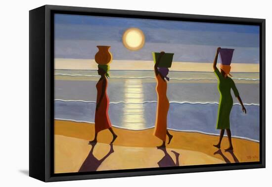 By the Beach, 2007-Tilly Willis-Framed Stretched Canvas