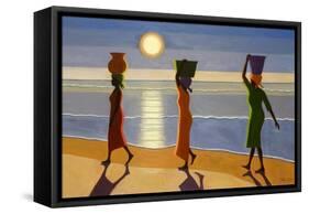 By the Beach, 2007-Tilly Willis-Framed Stretched Canvas