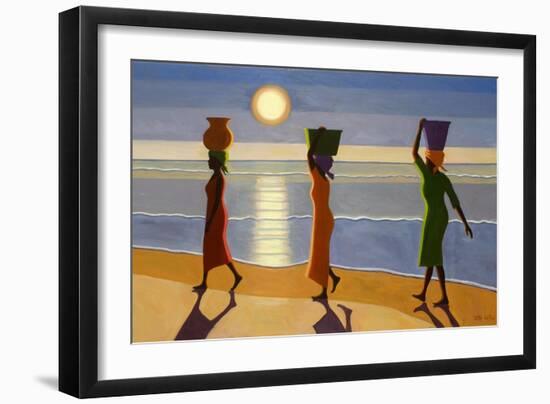 By the Beach, 2007-Tilly Willis-Framed Giclee Print