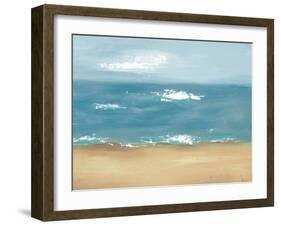 By the Beach II-Jade Reynolds-Framed Art Print