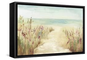 By The Beach-Asia Jensen-Framed Stretched Canvas