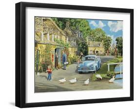 By the Brook-Trevor Mitchell-Framed Giclee Print