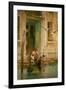 By the Canal, Venice-Marcus Stone-Framed Giclee Print