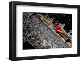 By The Church-Sebastian Black-Framed Photo