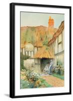 By the Cottage Door-Arthur Claude Strachan-Framed Giclee Print