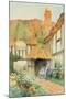 By the Cottage Door-Arthur Claude Strachan-Mounted Giclee Print