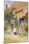 By the Cottage Gate-Arthur Claude Strachan-Mounted Giclee Print