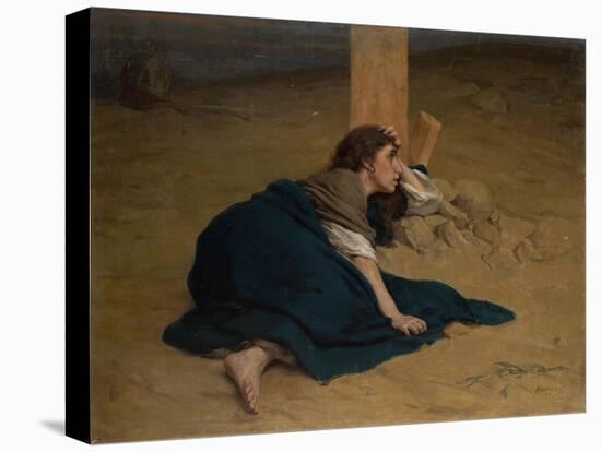 By the Cross-Genrich Matveyevich Maniser-Stretched Canvas