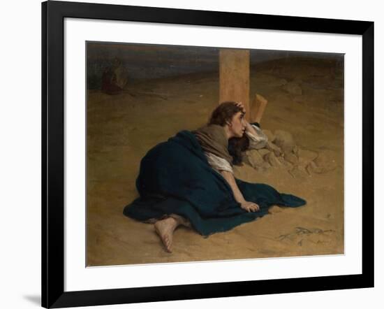 By the Cross-Genrich Matveyevich Maniser-Framed Giclee Print