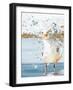 By the Dock-Patricia Pinto-Framed Art Print