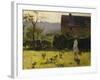 By the Farmhouse-Evariste Carpentier-Framed Giclee Print