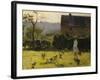 By the Farmhouse-Evariste Carpentier-Framed Giclee Print