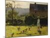 By the Farmhouse-Evariste Carpentier-Mounted Giclee Print