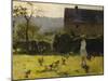 By the Farmhouse-Evariste Carpentier-Mounted Giclee Print