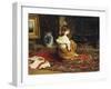 By the Fireside, 1878-Frank Holl-Framed Giclee Print