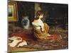 By the Fireside, 1878-Frank Holl-Mounted Giclee Print