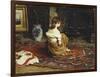 By the Fireside, 1878-Frank Holl-Framed Giclee Print