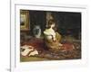 By the Fireside, 1878-Frank Holl-Framed Giclee Print