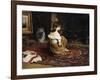 By the Fireside, 1878-Frank Holl-Framed Giclee Print