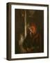 By the Fireside-Frank Bramley-Framed Giclee Print