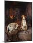 By the Hearth, 1894-Philip Eustace Stretton-Mounted Giclee Print