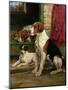 By the Kennels-Wright Barker-Mounted Giclee Print