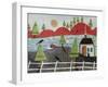 By the Lake August 1-Karla Gerard-Framed Giclee Print