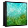 By The Lake-Herb Dickinson-Framed Stretched Canvas