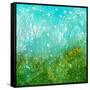 By The Lake-Herb Dickinson-Framed Stretched Canvas